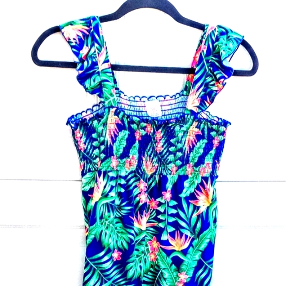 WONDER Nation Floral Long Sundress - Picture 2 of 7